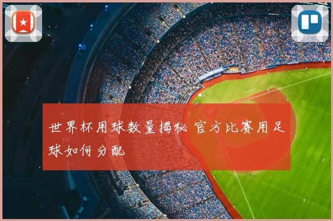 世界杯用球数量揭秘 官方比赛用足球如何分配